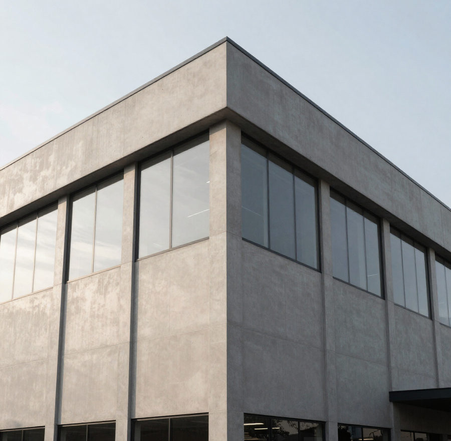 Modern office building